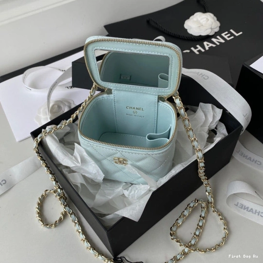 First Bag Ru SMALL CHANEL CHAIN VANITY WITH 0815